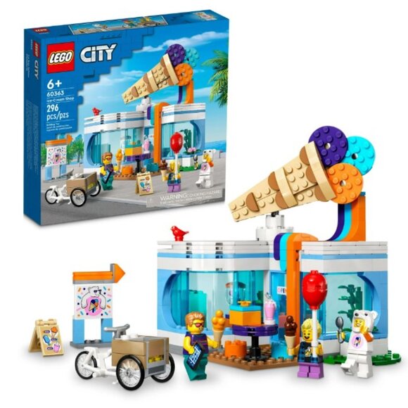 NEW Official Lego City Ice-Cream Shop Set #60363 - 296 Pieces - Picture 8 of 11